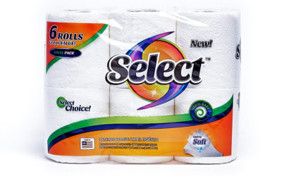 Select 135 Count 2-ply 6 Pack Bath