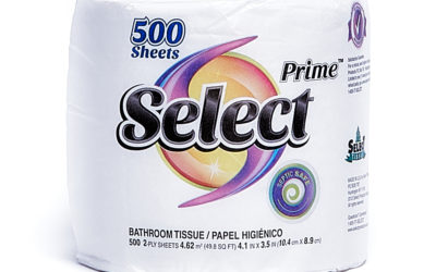 Select 500 Count 2-ply Single Roll Bath Packed 96