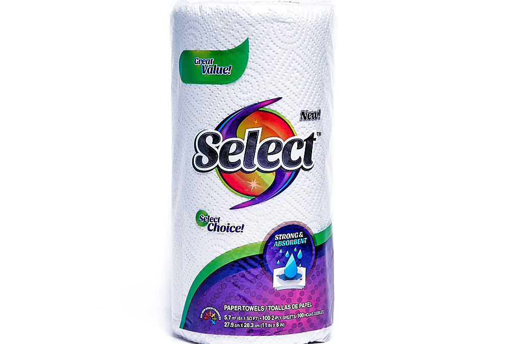 Select Towel 100 Count Single Roll – Jumbo Roll