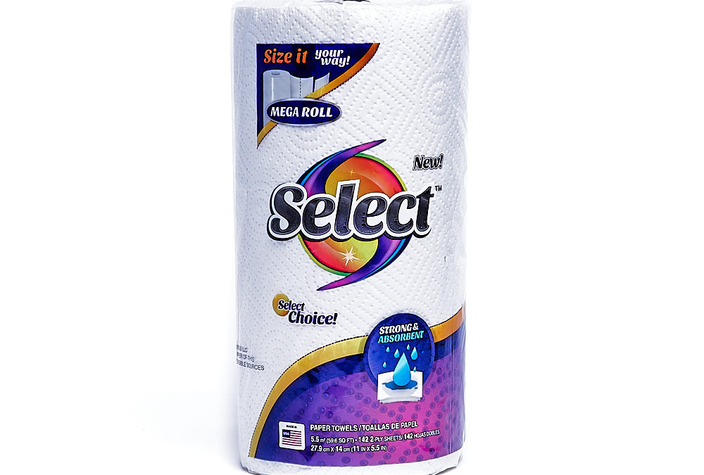 Select Towel 142 Count Single Roll – Jumbo Roll